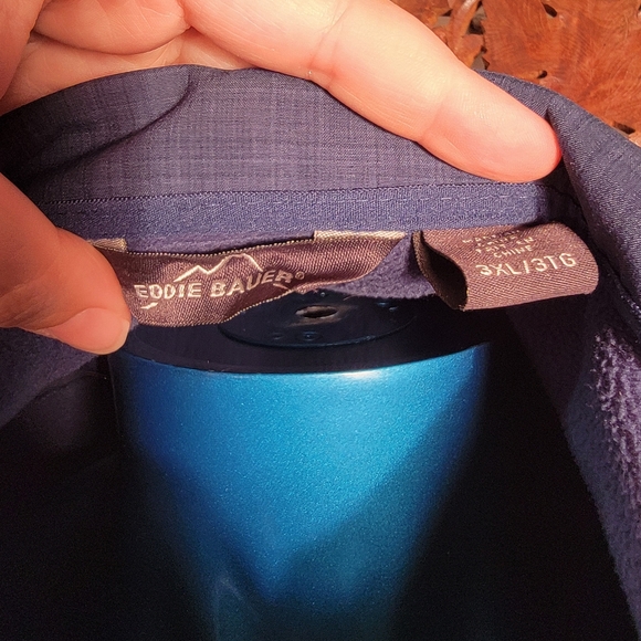 Eddie Bauer Lockheed Martin Military Space Jacket, Blue, Size 3X - Picture 8 of 13